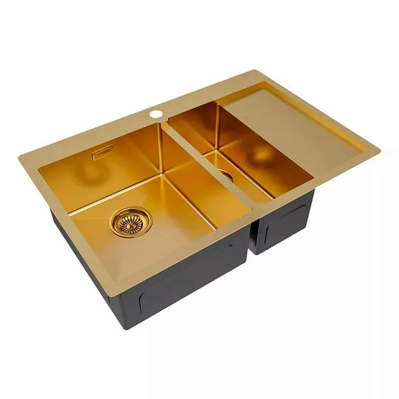 Кухонная мойка PAULMARK Kroner PM227851-BGL