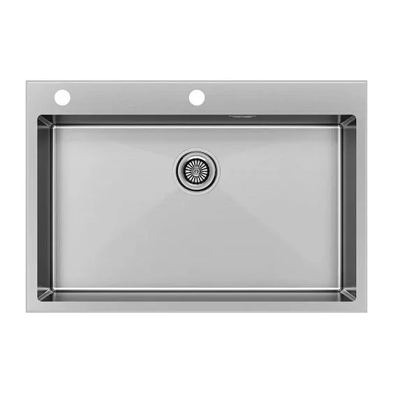 Кухонная мойка PAULMARK KRONER-EDGE PM777551-BS