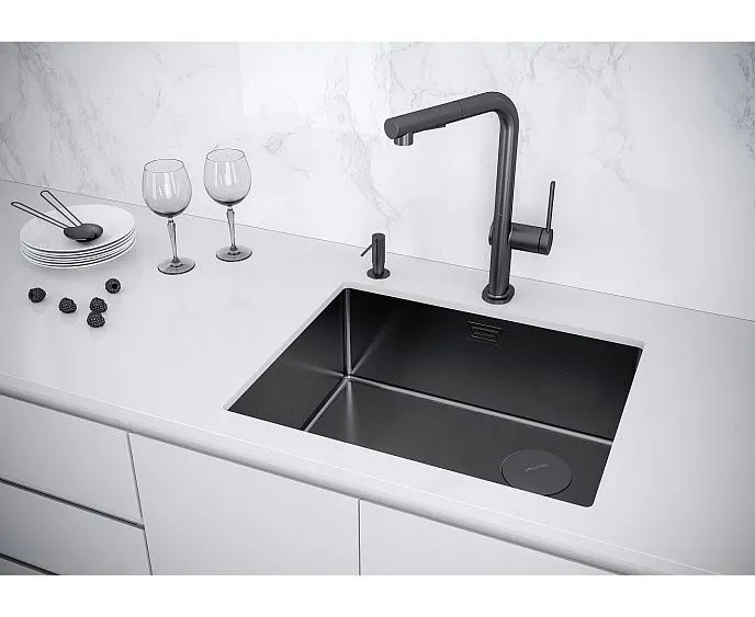 Кухонная мойка PAULMARK NEXT-SKEW 540 PM885444-GM