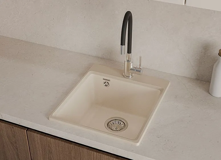 Кухонная мойка GRANFEST LEVEL GF-LV-420 cashmere