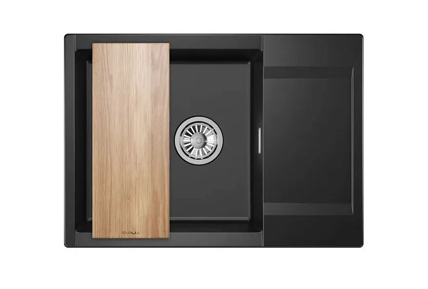 Кухонная мойка GRANULA ES-7003 турмалин