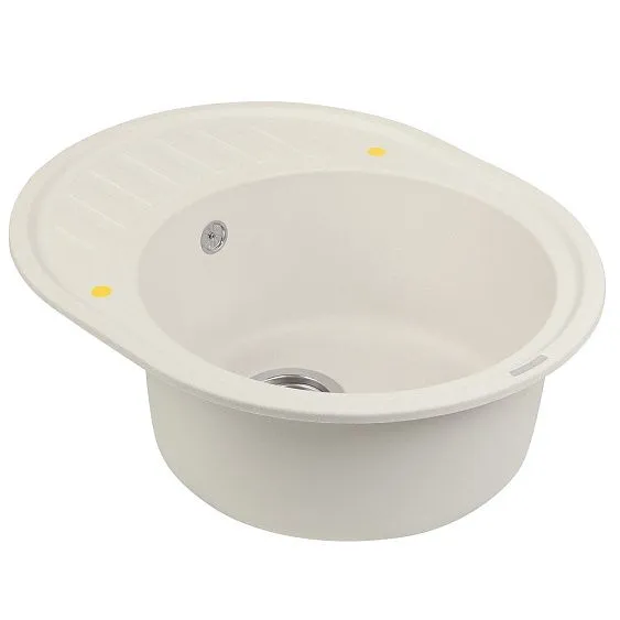 Кухонная мойка ZIGMUND & SHTAIN Kreis OV 620 жасмин