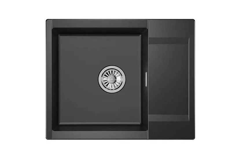 Кухонная мойка GRANULA ES-6202 шварц