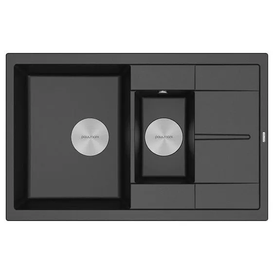 Кухонная мойка PAULMARK Flugen PM237850-BL