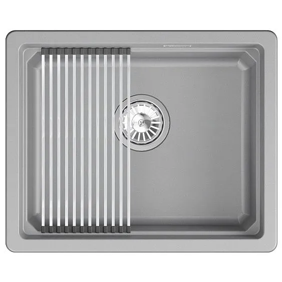 Кухонная мойка GRANULA KS-5501iU алюминиум