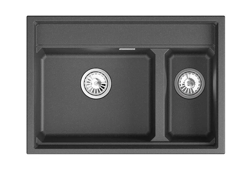 Кухонная мойка GRANULA KS-7302i черный