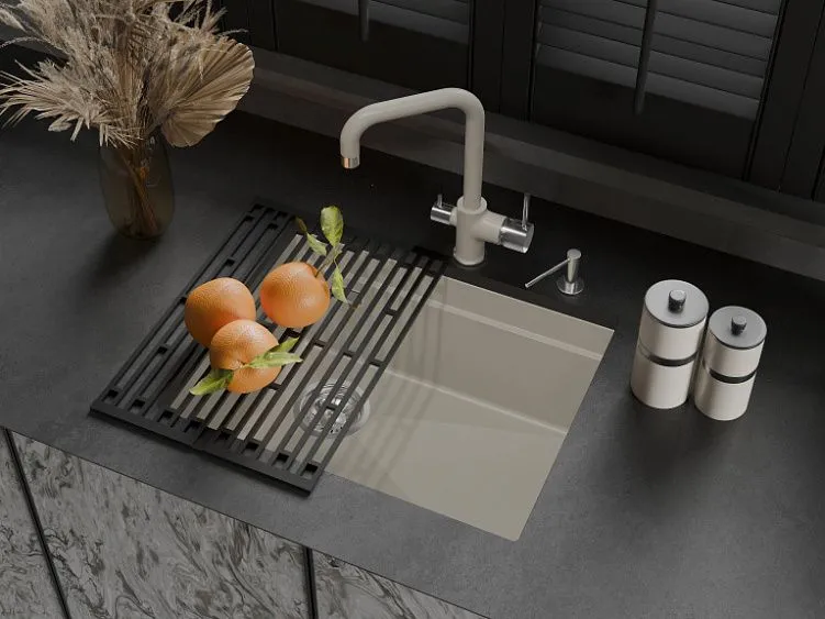 Кухонная мойка RIVELATO LINO 554-L topazio