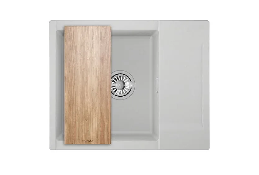 Кухонная мойка GRANULA ES-6202 арктик