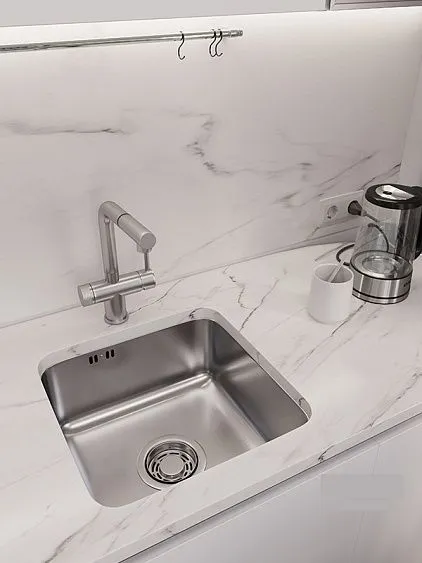 Кухонная мойка EMAR EMB-127A Nano Satine