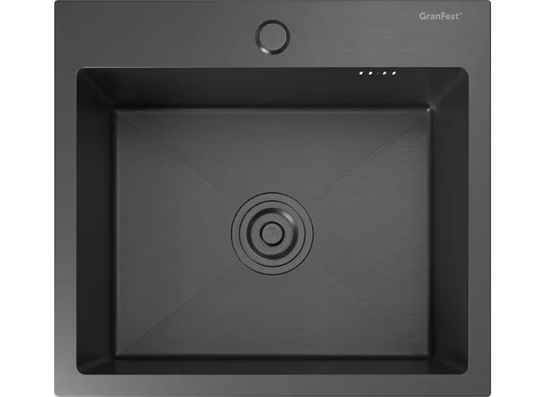 Кухонная мойка GRANFEST METAL 4844 PVD graphite
