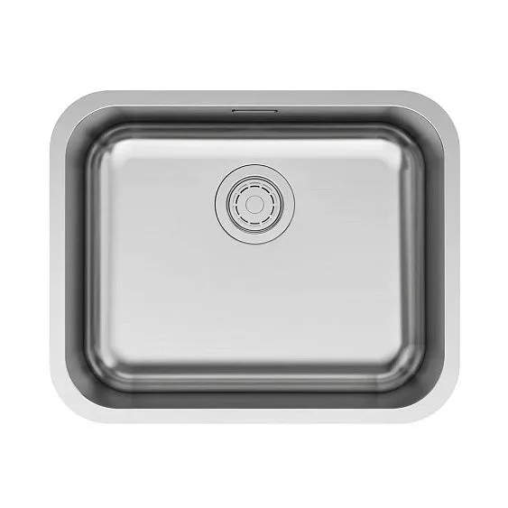 Кухонная мойка PAULMARK Vello 53 UNI брашированная нержавеющая сталь