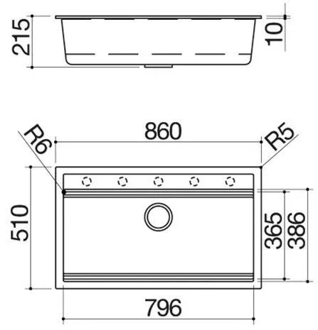 Кухонная мойка BARAZZA 1LCY91B