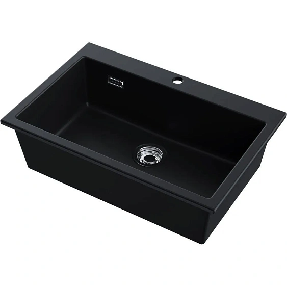 Кухонная мойка OMOIKIRI Omishima 76-BL Matt (4997484)