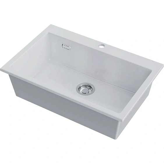 Кухонная мойка OMOIKIRI Omishima 76-WH Glossy (4997483)