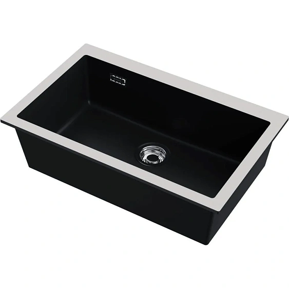 Кухонная мойка OMOIKIRI Omishima 76-U-BL Matt (4997517)