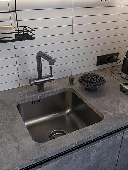 Кухонная мойка EMAR EMB-127A Nano Dark