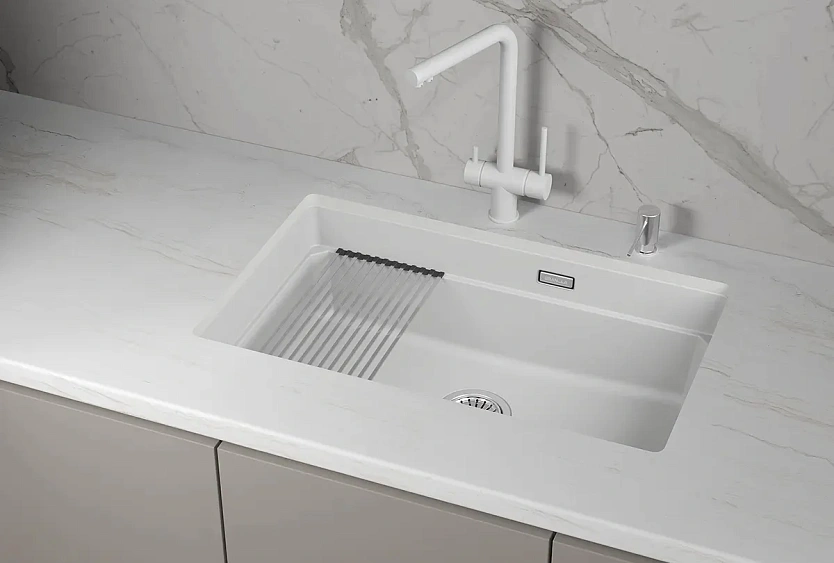 Кухонная мойка GRANULA KS-7303iU арктик