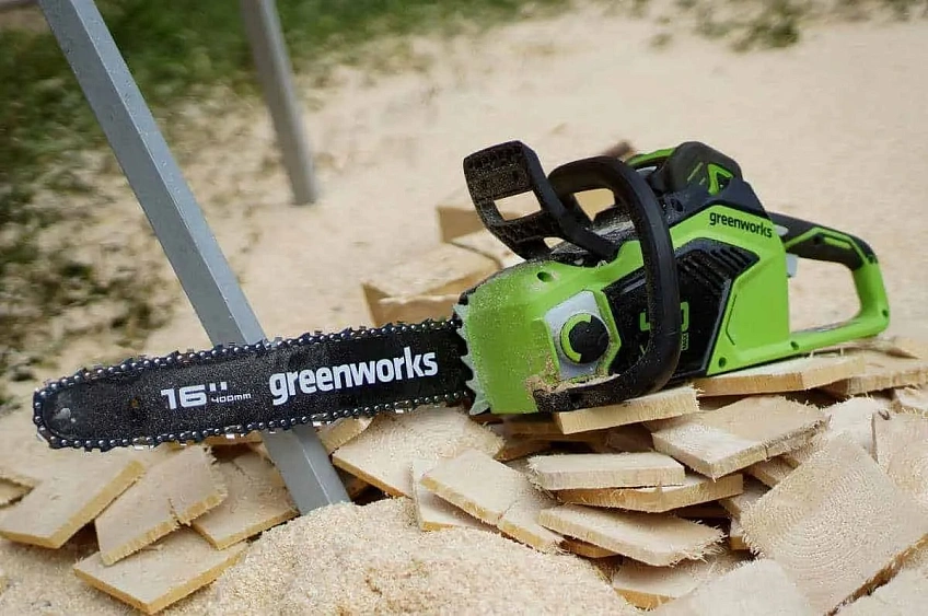Пила GREENWORKS GD40CS18K2 2005807UA