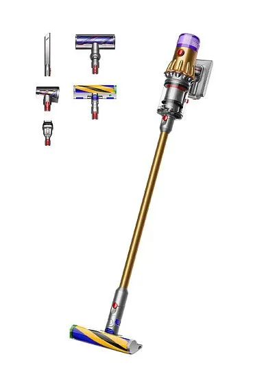Пылесос DYSON V12 Detect Slim Absolute iron gold