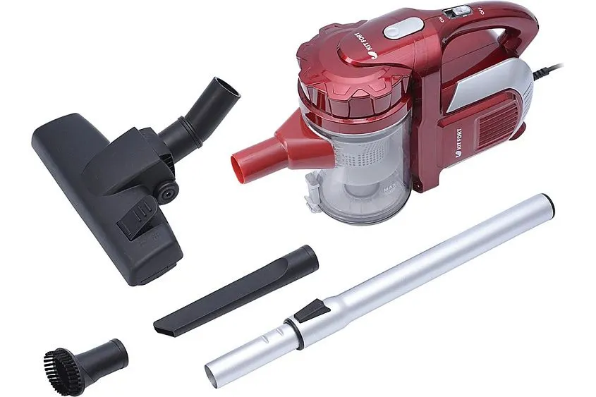 Пылесос KITFORT КТ-524-1 красный/серый