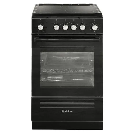 Плита DELUXE 506004.13эс-001 черный