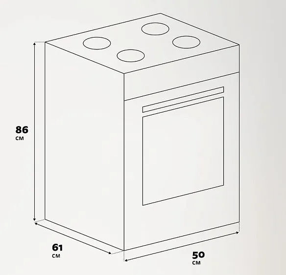 Плита SIMFER F56GW42025