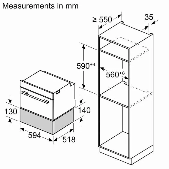Подогреватель посуды BOSCH BIC7101B1