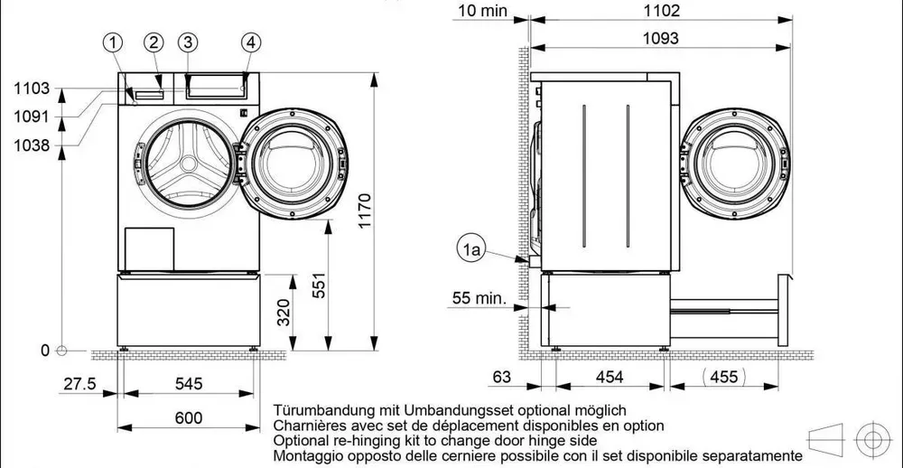 Выдвижной ящик SCHULTHESS 50550 Ever Rose