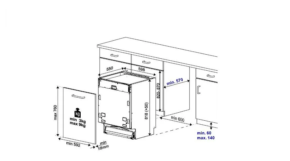 Посудомоечная машина KUPPERSBUSCH G 6805.0 v