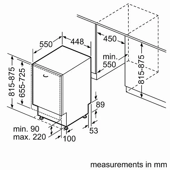 Посудомоечная машина BOSCH SPV4HMX14Q