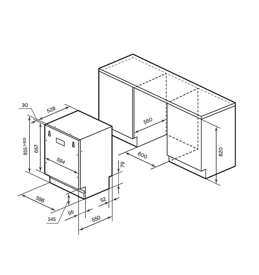 Посудомоечная машина MILLEN MDW 602