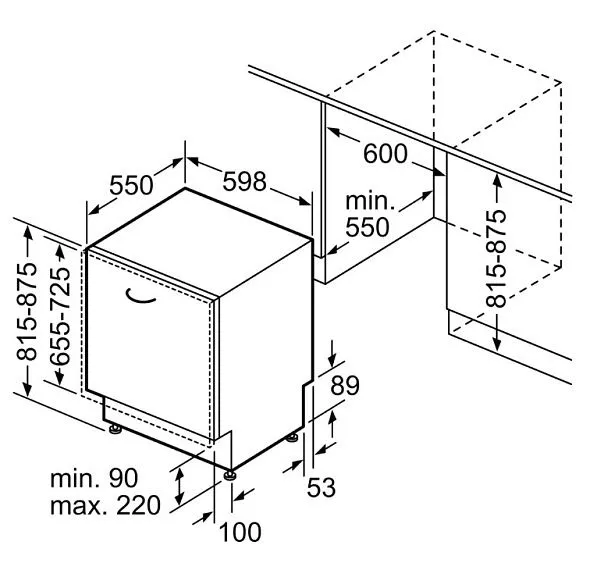 Посудомоечная машина SIEMENS SN 87TX02CE