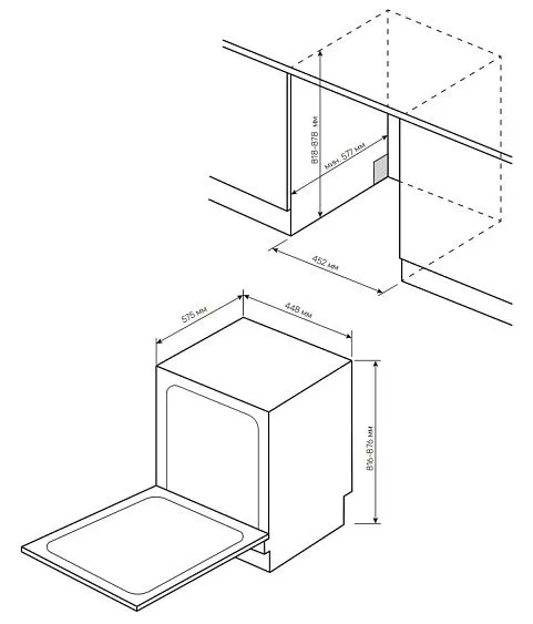 Посудомоечная машина KUPPERSBERG GHL 4530