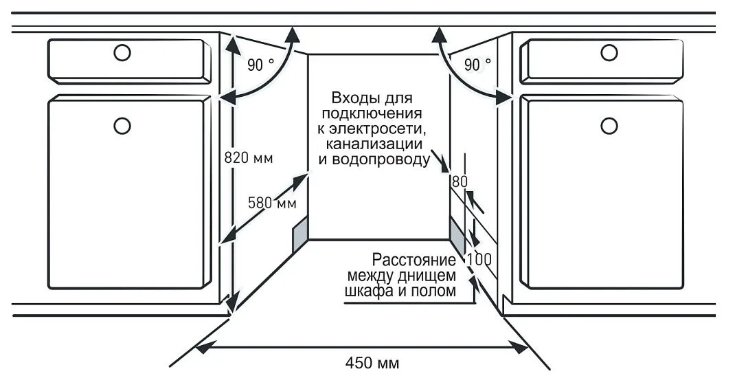 Посудомоечная машина ZUGEL ZDI455