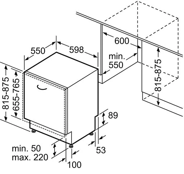 Посудомоечная машина SIEMENS SN 95EX12CE