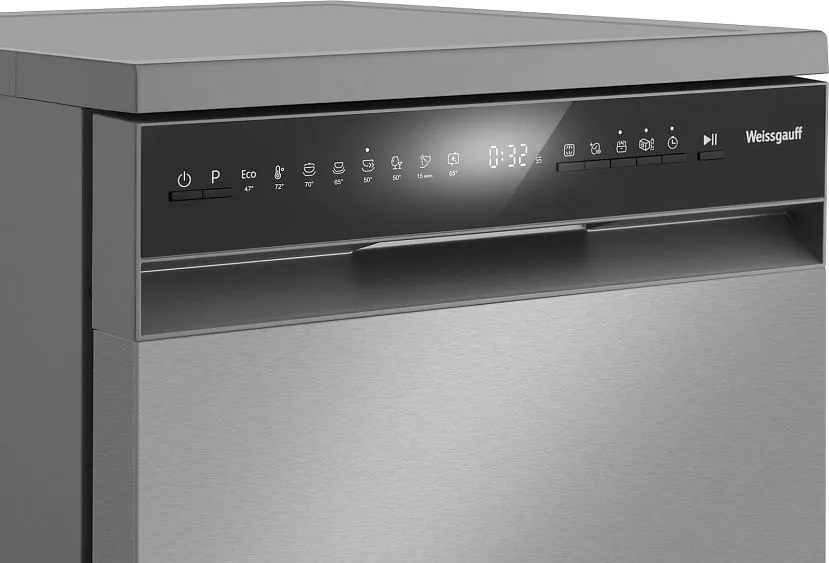 Посудомоечная машина WEISSGAUFF DW 4508 Inverter Autoopen Inox