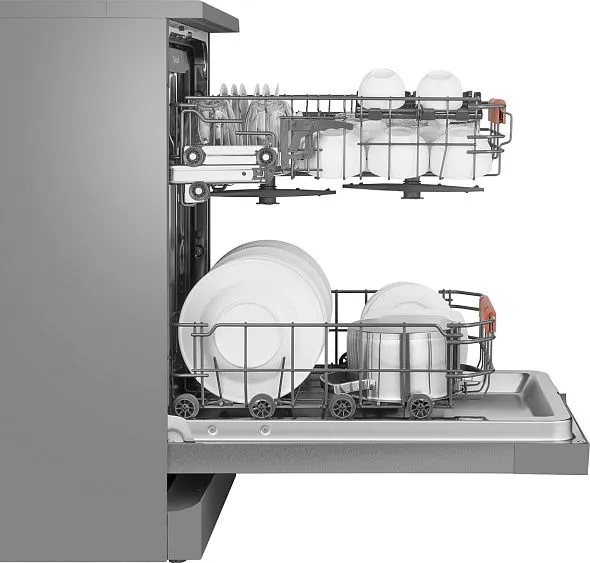 Посудомоечная машина WEISSGAUFF DW 4508 Inverter Autoopen Inox