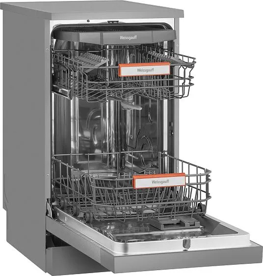 Посудомоечная машина WEISSGAUFF DW 4508 Inverter Autoopen Inox