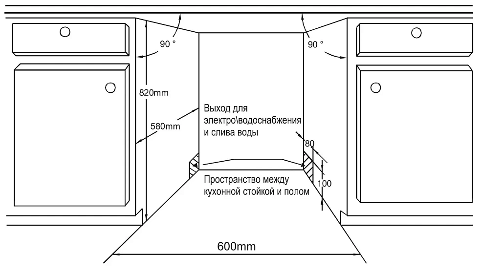 Посудомоечная машина LERAN BDW 60-146 С