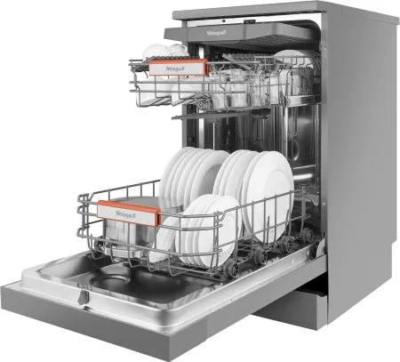 Посудомоечная машина WEISSGAUFF DW 4508 Inverter Autoopen Inox