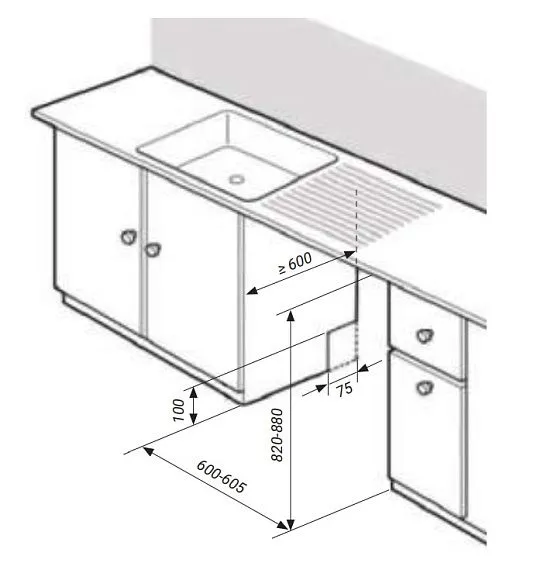 Посудомоечная машина HIBERG i-F 6815 LB