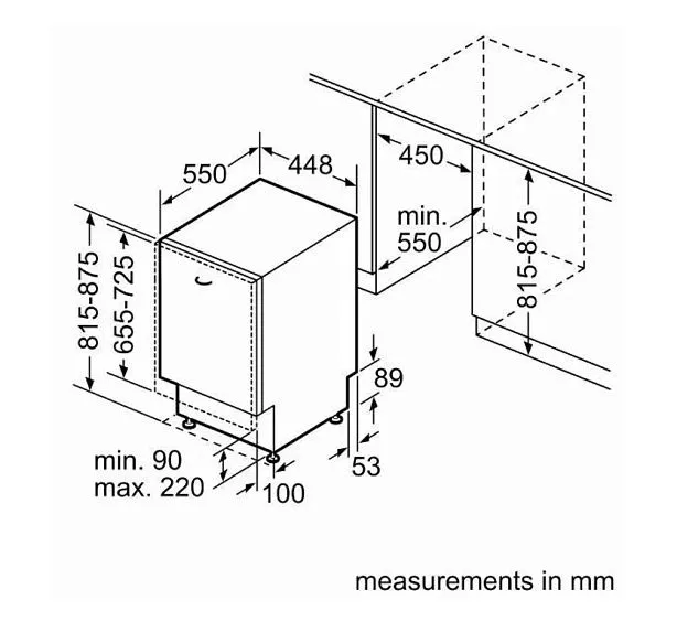 Посудомоечная машина BOSCH SPV4HMX14Q