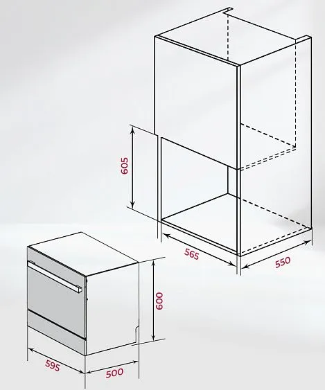 Посудомоечная машина LEX DW4542WH Compact
