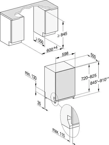 Посудомоечная машина MIELE G 7385 SCVi XXL FF EDST