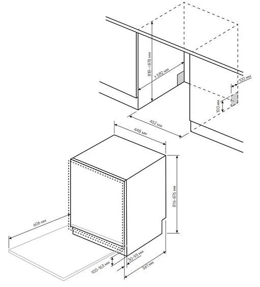 Посудомоечная машина KUPPERSBERG GHL 4531
