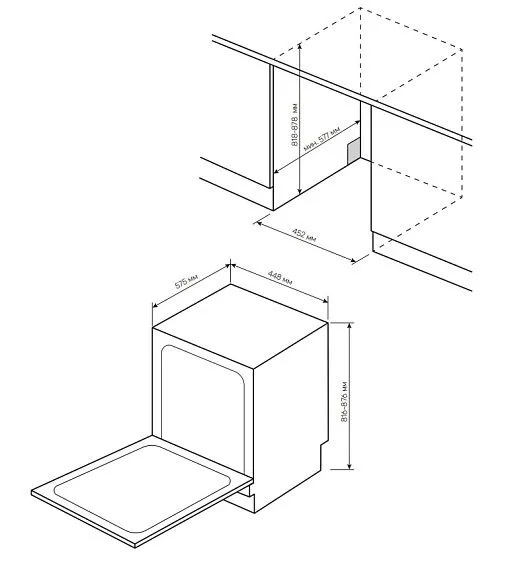 Посудомоечная машина KUPPERSBERG GHL 4530