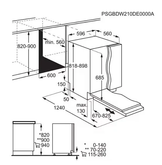 Посудомоечная машина AEG FSK77718P