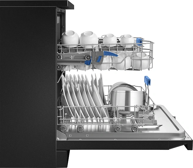 Посудомоечная машина WEISSGAUFF DW 6138 Touch Inverter Autoopen Black