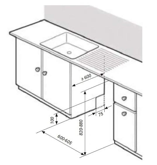Посудомоечная машина HIBERG i-F 6815 LW