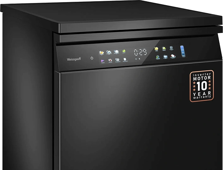 Посудомоечная машина WEISSGAUFF DW 6138 Touch Inverter Autoopen Black